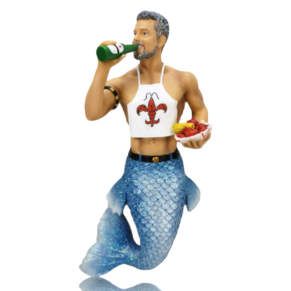 Craw Daddy Merman Ornament