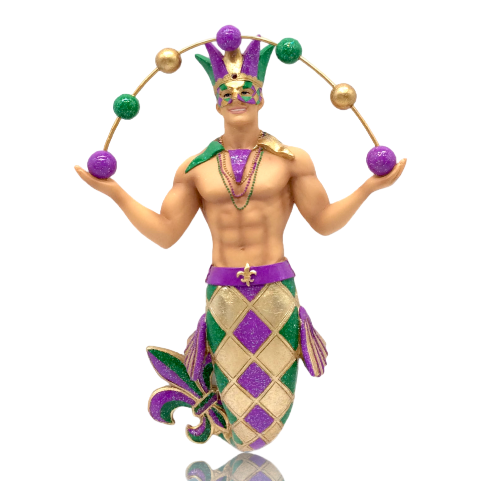 Big Easy Merman Ornament