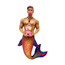 Blow Fish Merman Ornament