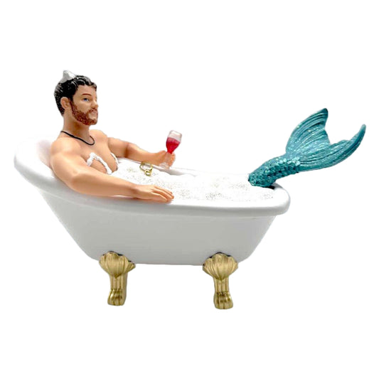 Mr. Bubbles Merman Ornament
