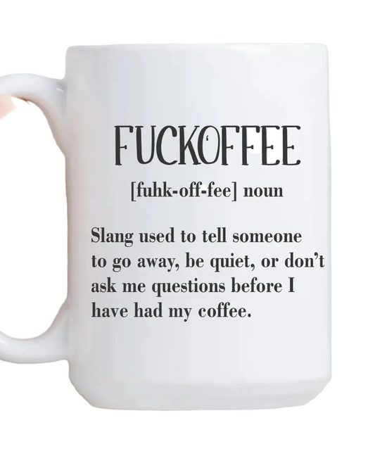 Fuckoffee Ceramic Mug
