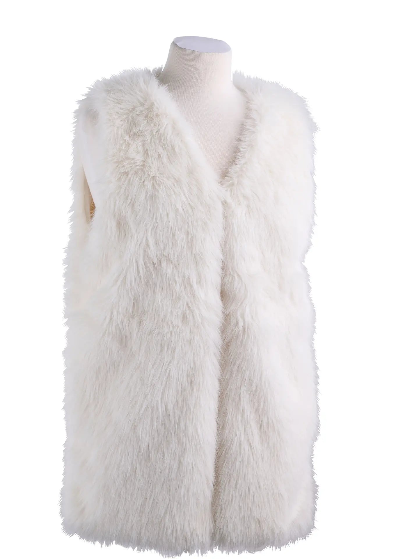 Shaggy Fur Tunic Vest