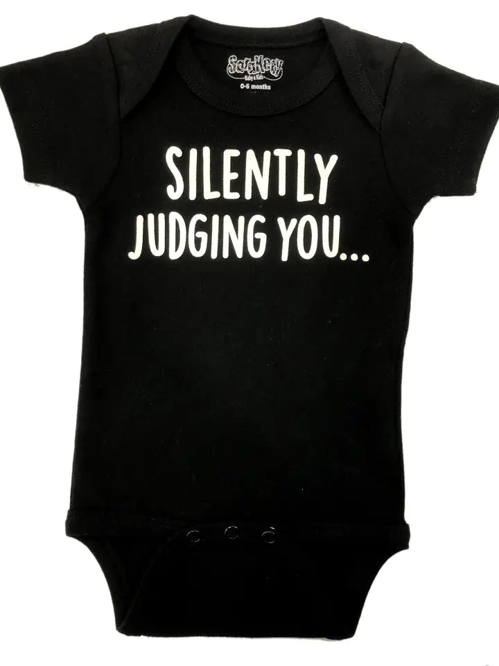 Silently Judging You Onesie