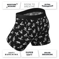 The Bare Back Bones Boxers