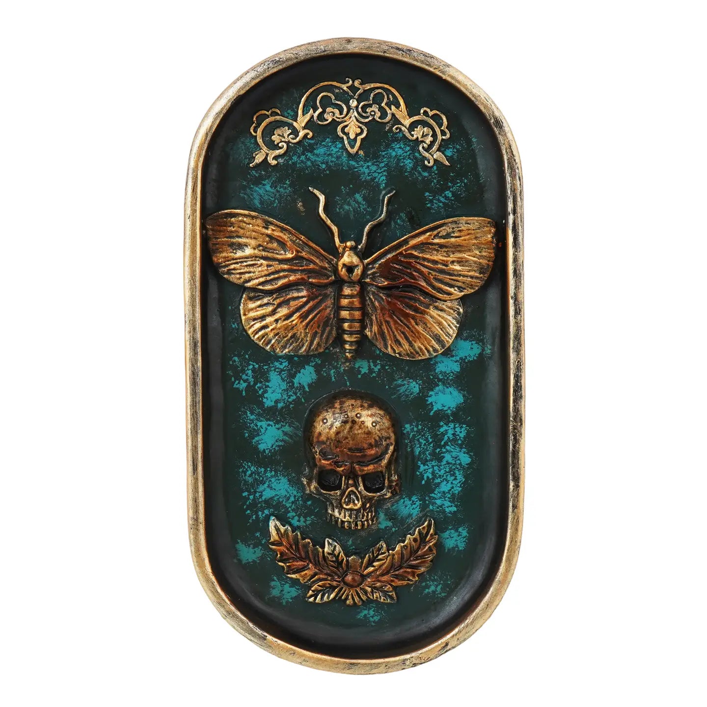 Moth & Skull Incense Burner