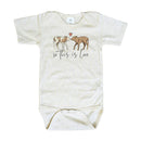So this is love cow Baby Valentines Day Bodysuit