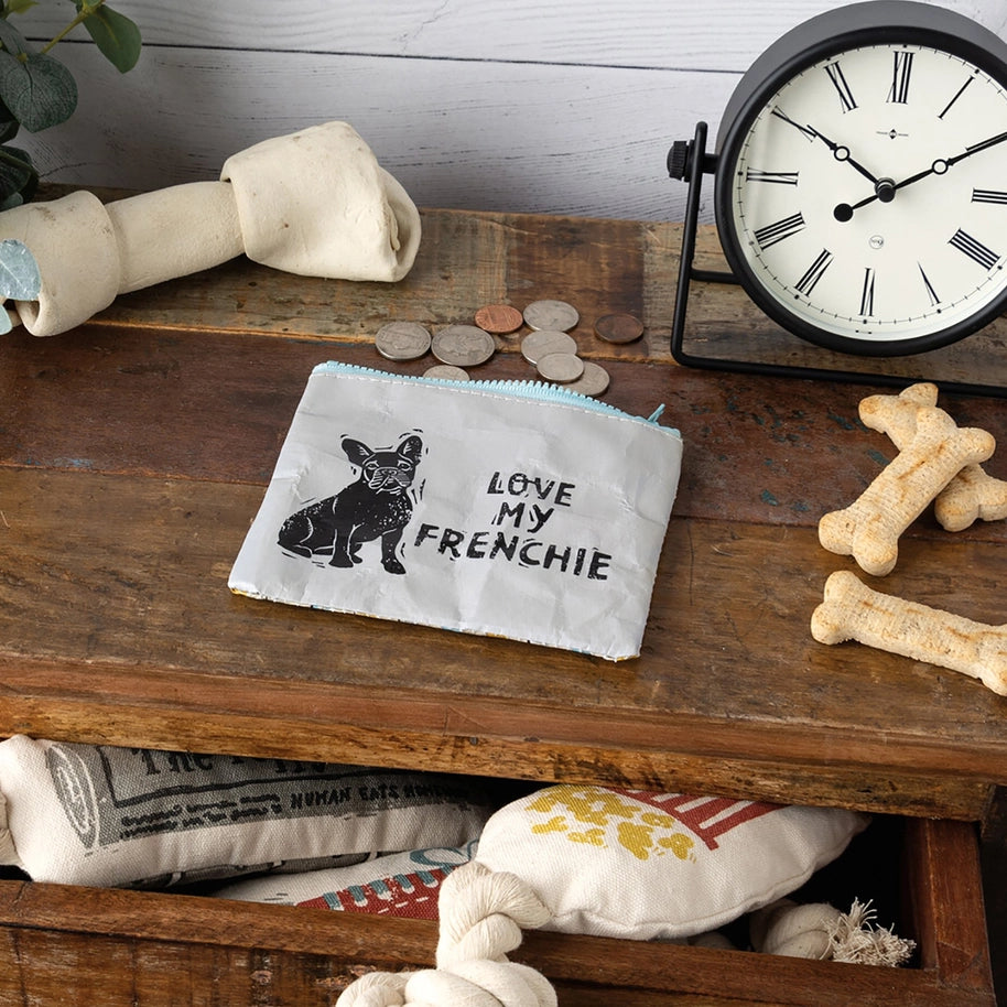 Love My Frenchie Zipper Wallet
