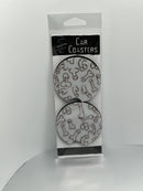 Penis Set of 2 Neoprene Coasters