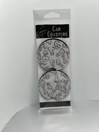 Penis Set of 2 Neoprene Coasters