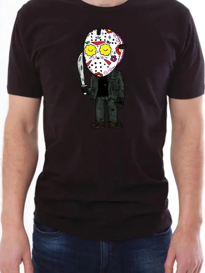 Jason Voorhees Day of the Dead T-Shirt