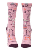 Go Away I'm Introverting Socks