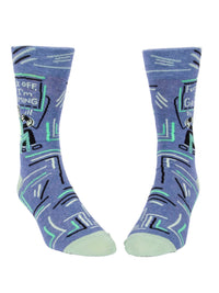 Fuck Off, I'm Gaming Men’s Crew Socks