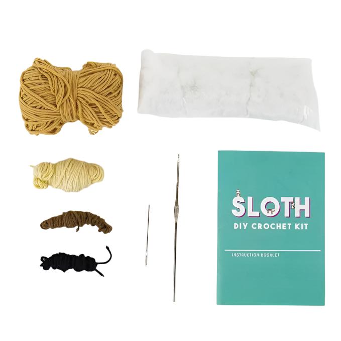 DIY Sloth Crochet Kit