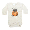 Pumpkin Bumpkin Chicken Fall Farm Onesie