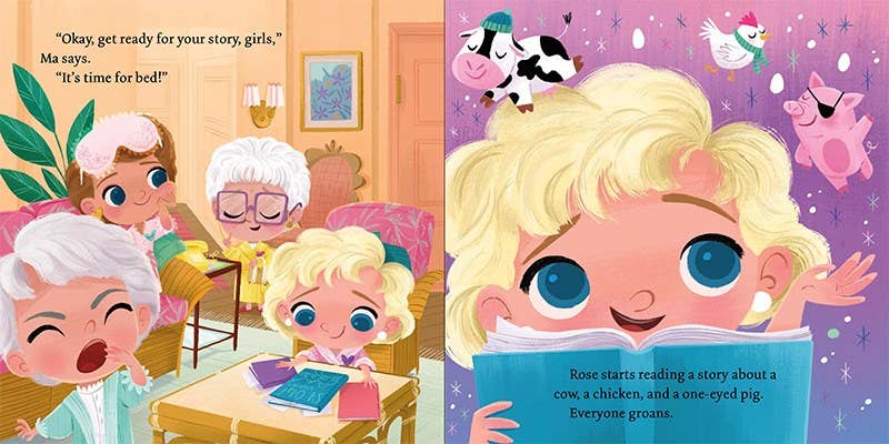 The Golden Girls: Goodnight Girls Board Book