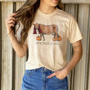 "It's fall ya'll" Country Fall Farm Cow Tee