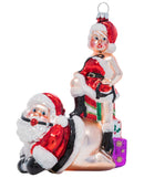 Submissive Santa Ornament