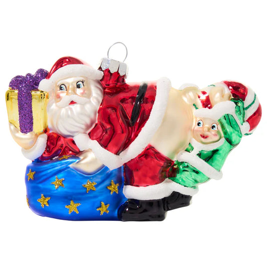 Santa's Little Helper Ornament