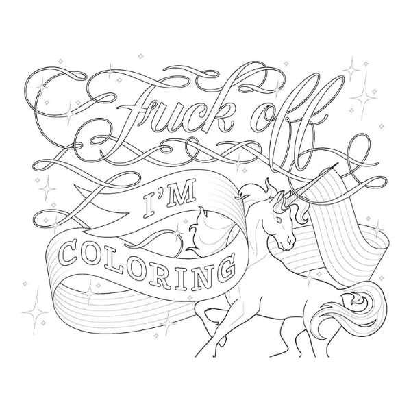 Fucking Awesome Coloring book