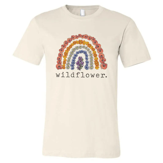 "Wildflower" Flower Tee