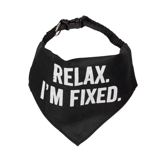 Relax I'm Fixed Bandana/Collar