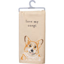Love My Corgi Kitchen Towel