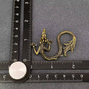 Brass Chinese Dragon Desktop Ornament