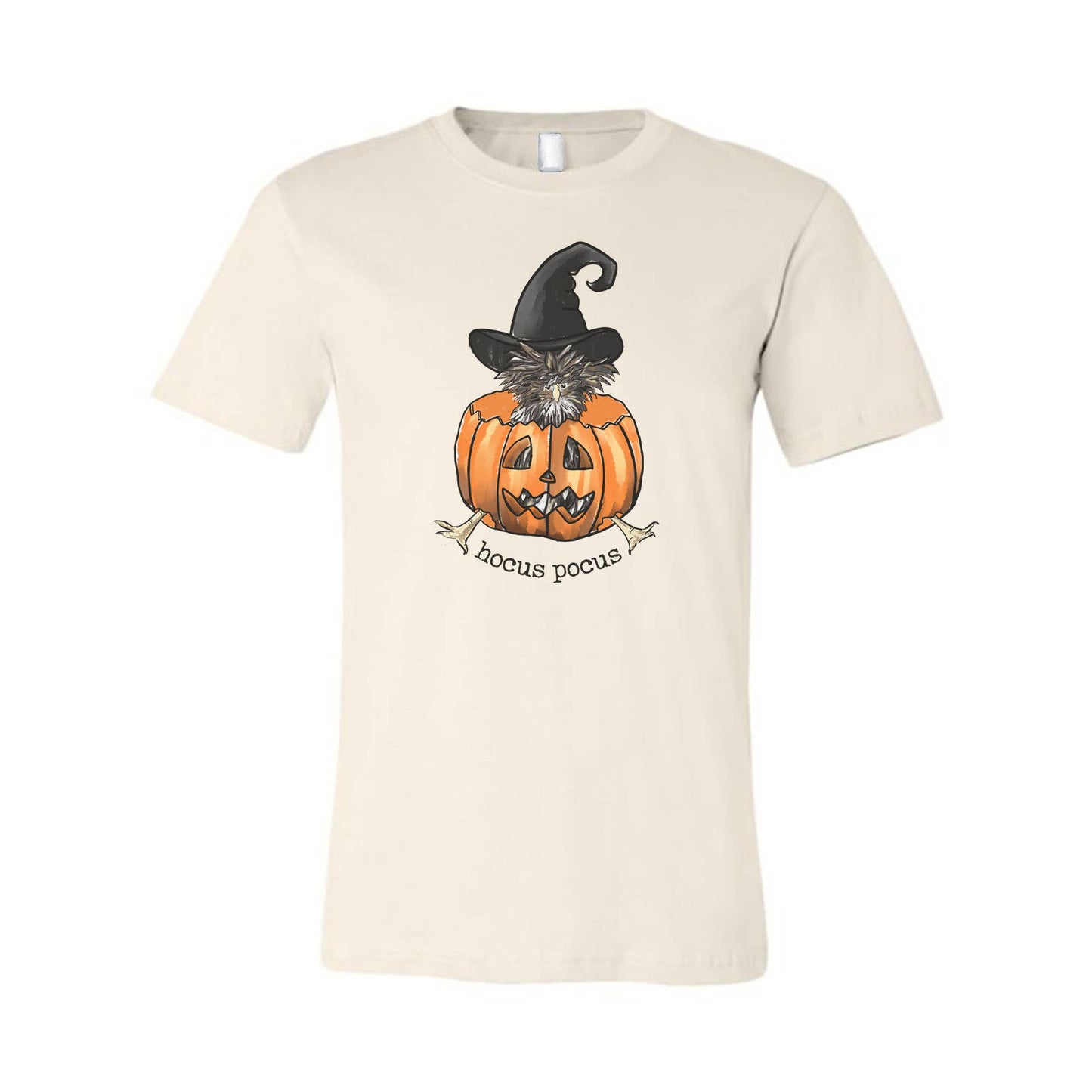 "Hocus Pocus" Funny Chicken ADULT Fall Halloween Tee