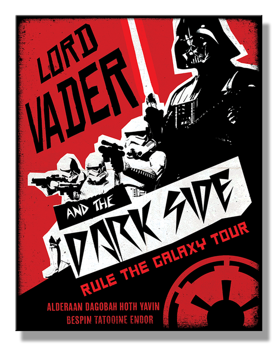 Star Wars Lord Vader Tin Sign