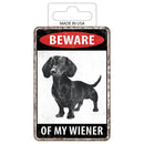 Beware Weiner Sticker