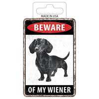 Beware Weiner Sticker