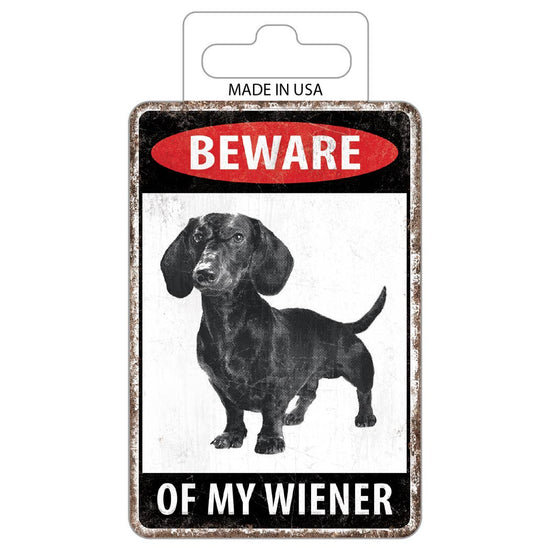 Beware Weiner Sticker