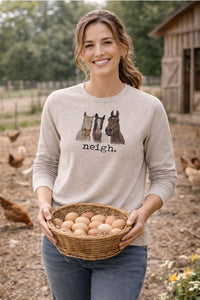 "Neigh" Horse Tee