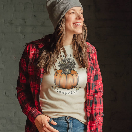 Pumpkin Bumpkin Chicken Funny Fall Country Tee