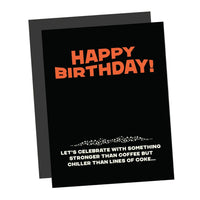 Coke Vs Coffee Greeting Card