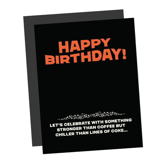 Coke Vs Coffee Greeting Card