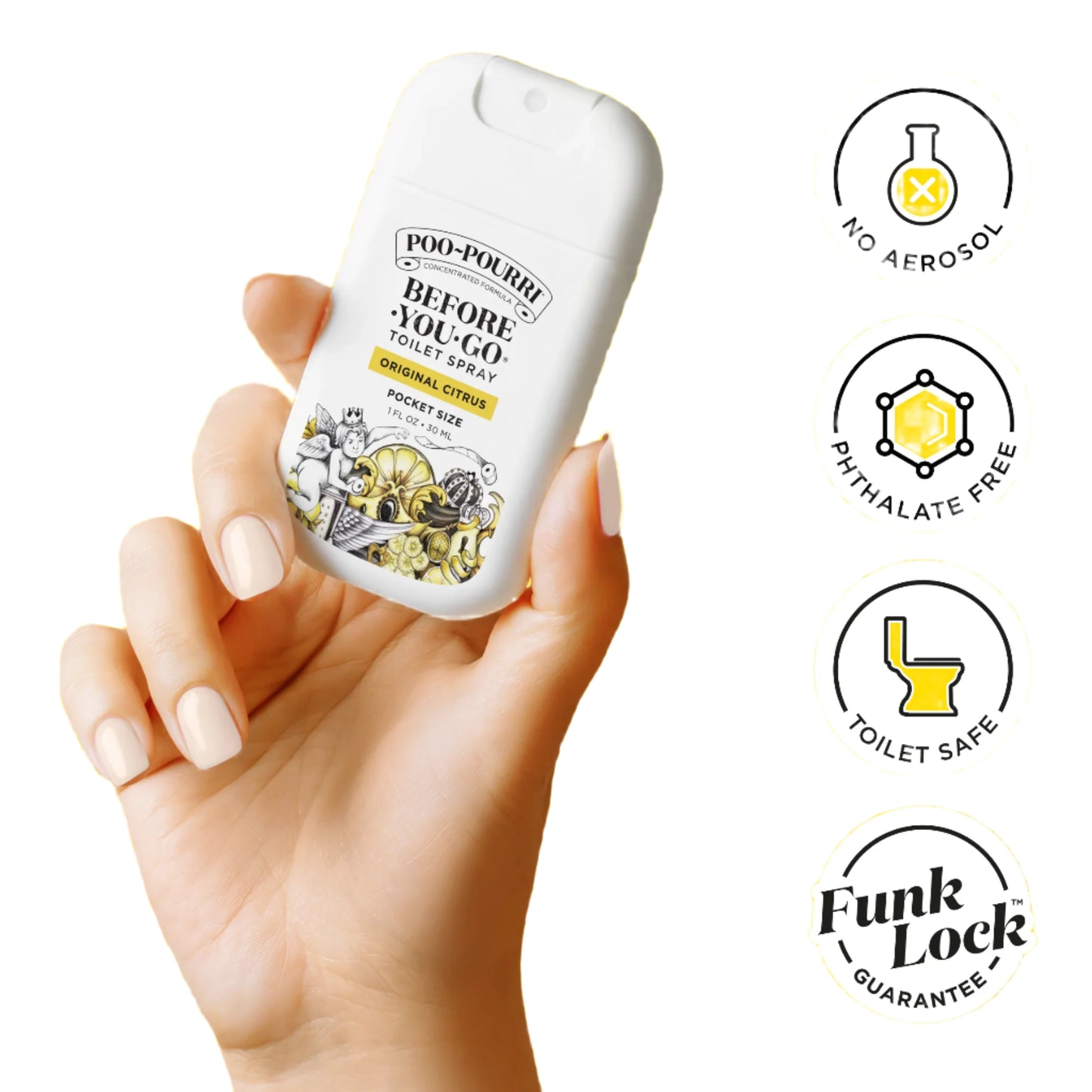 Poo-Pourri Before-You-Go Toilet Spray Pocket Sprayer
