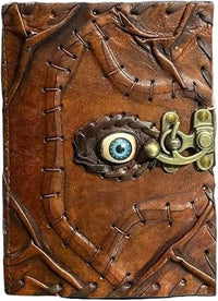 Sacred Eye Embossed Leather Journal