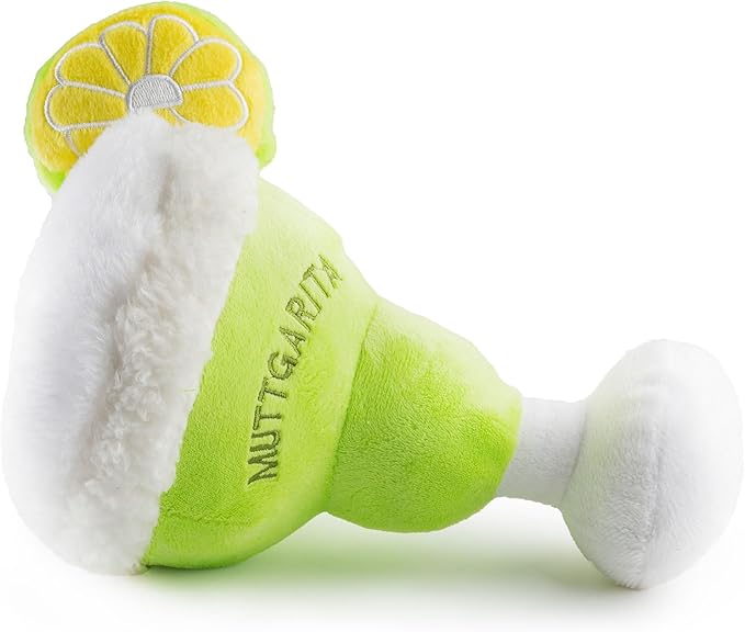 Muttgarita Squeaker Dog Toy