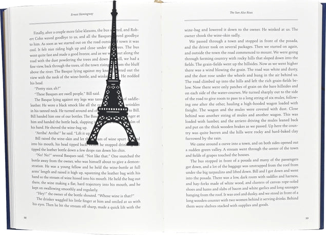 Eiffel Tower Metal 'Hanging' Bookmark