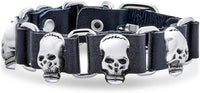 Leather Skull Bracelet