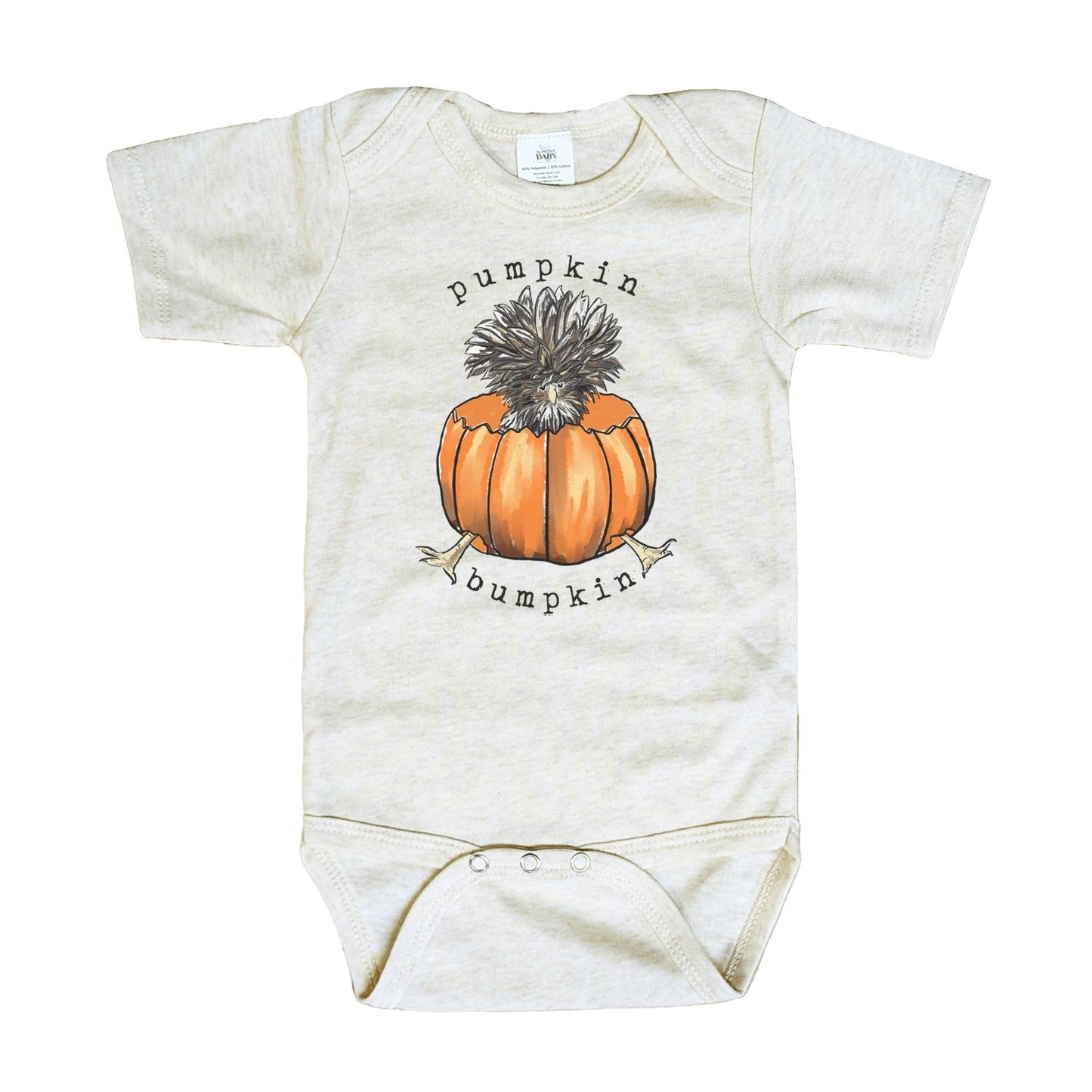 Pumpkin Bumpkin Funny Chicken Fall Farm Baby Clothing