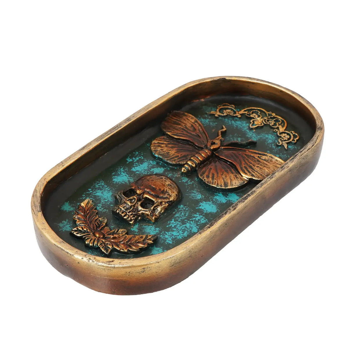 Moth & Skull Incense Burner