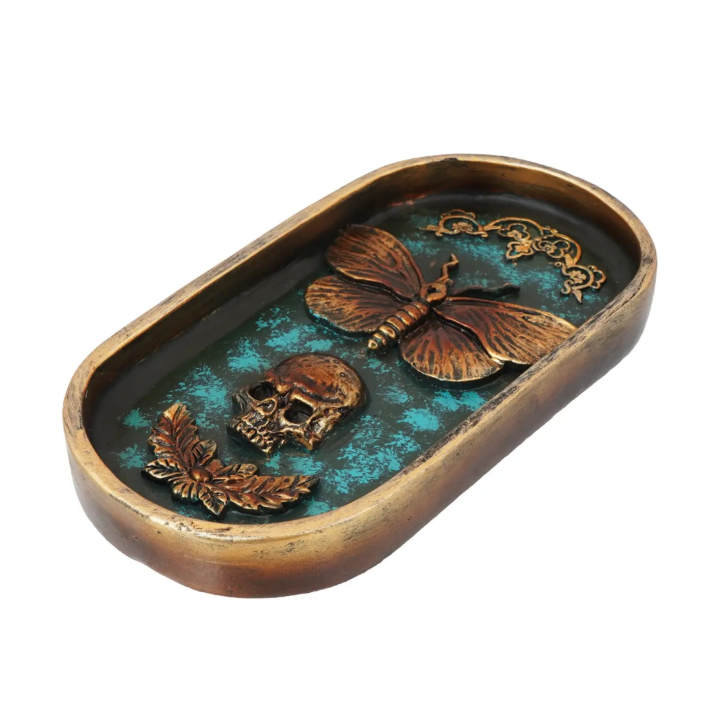 Moth & Skull Incense Burner