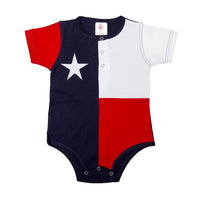 Texas Flag Onesie