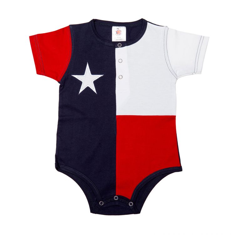 Texas Flag Onesie