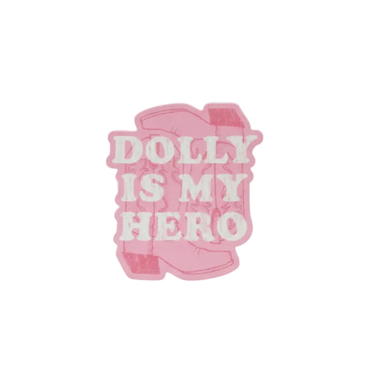 Dolly is My Hero Sticker