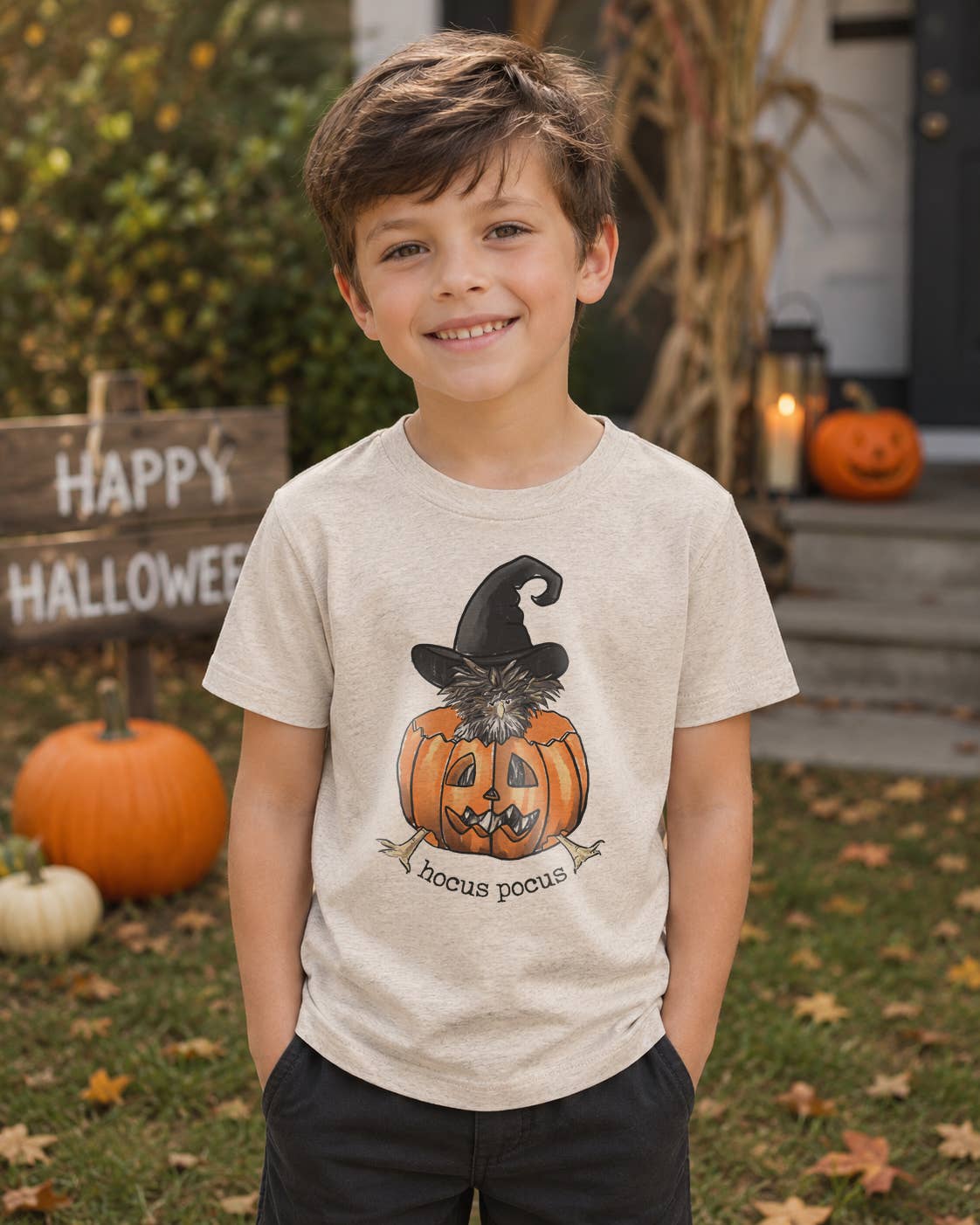 "Hocus Pocus" Halloween Fall Country Chicken Kid Clothing