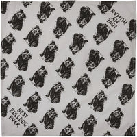 Bulldog/Love My Human Large Pet Bandana