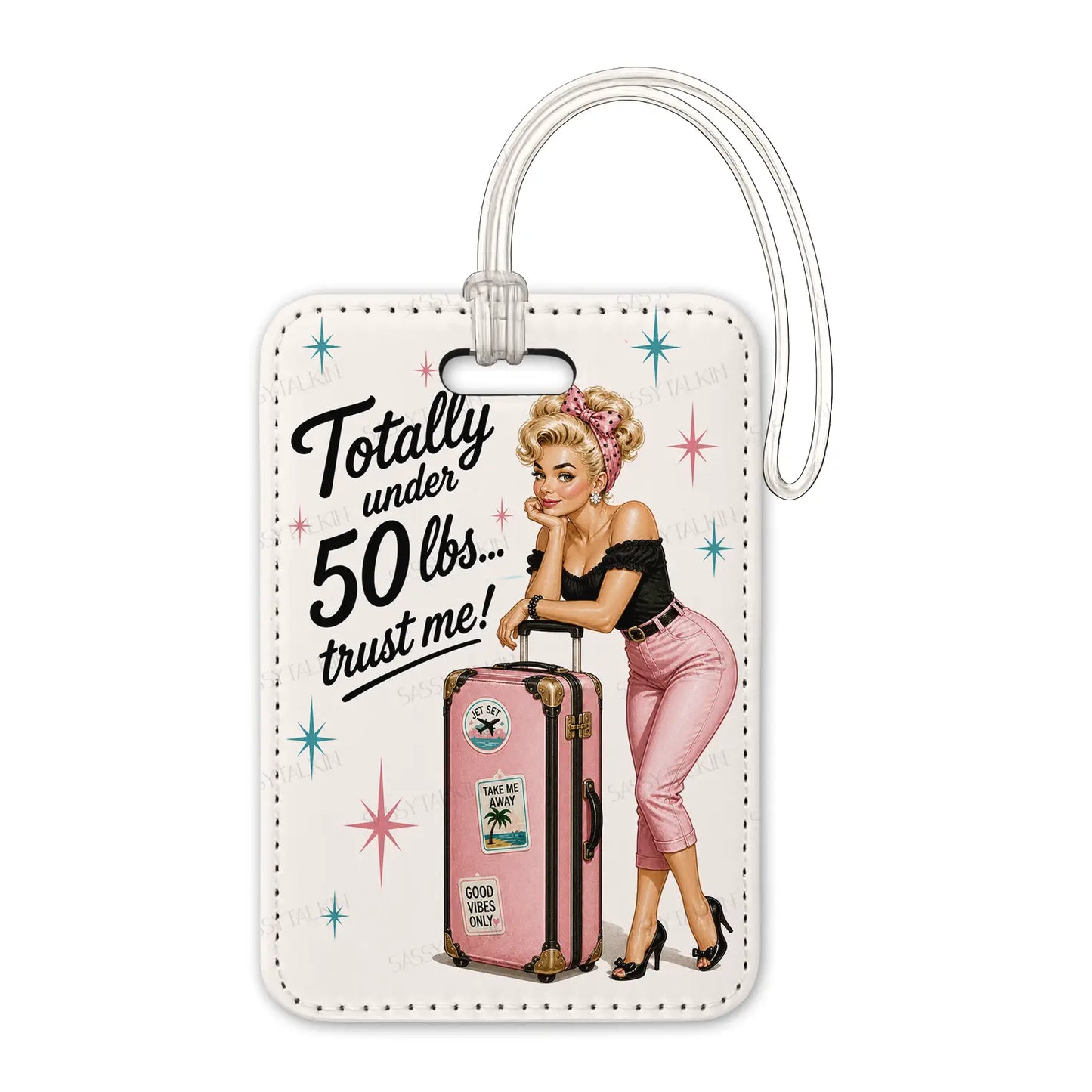 Sassy Talkin Luggage Tags
